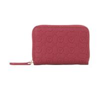 VALENTINO Porte-Monnaie Samba Re Zip Around Wallet Rosso Scuro Bordeaux