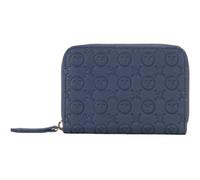 Valentino Porte-Monnaie Samba Re Zip Around Wallet Blu Bleu Marine
