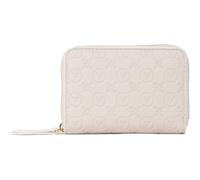 VALENTINO Porte-monnaie beige pour femme - Samba Re Zip Around Wallet Ecru 316991