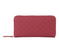VALENTINO porte-monnaie Samba Re Zip Around Wallet Rosso Scuro