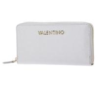 VALENTINO Porte-monnaie crème pour femme - Divina SA Lady Zip Around Wallet Platino 205632
