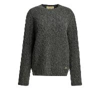 Valentino pull femme gris en laine vierge - s