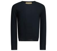 Valentino pull homme bleu vlogo signature en pure laine - M