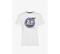 Valentino Rossi 46 - Le Mans 24 Heures T-Shirt,White,L