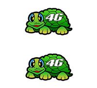 Valentino Rossi autocollant Tortue (GR) décalque de vinyle 5cm x2