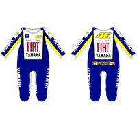 Valentino Rossi Baby Overall Yamaha Heritage,Kid,Royal Blue,24M
