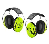 Valentino Rossi Cache-Oreilles VR46 WRT Line, Unisexe, Taille Unique, Jaune Fluo