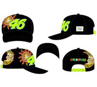 Valentino Rossi Heritage Cap, Black, Taille Unique Unisex