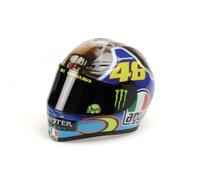 Valentino Rossi Casque 1/5 VR46 Mini Casque Misano 2009, Unisexe.