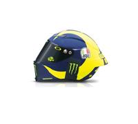Valentino Rossi Casque 1/5 VR46 Mini Casque Season 2009, Unisexe.