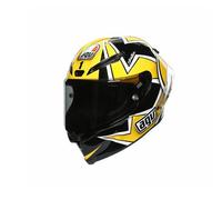 Valentino Rossi Casque Réplique Miniature 1:5 Mini Casque ¿Vr46 Motogp_Laguna Seca 2005, Unisexe