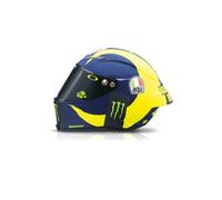 Valentino Rossi Casque Réplique miniature 1:5 Mini Casque -VR46 MotoGP_Saison 2019, Unisexe.