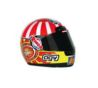 Valentino Rossi Casque Réplique Miniature 1:5 Mini Casque ¿Vr46 Motogp_Suzuka 1997, Unisexe
