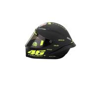Valentino Rossi Casque Réplique miniature 1:5 Mini Casque -VR46 MotoGP_TEST 2012, Unisexe