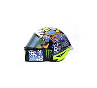 Valentino Rossi Casque Réplique miniature 1:5 Mini Casque -VR46 MotoGP_WINTER TEST 2016, Unisexe
