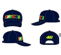 Valentino Rossi Casquette VR46 Fan, Homme, Taille Unique, Bleu