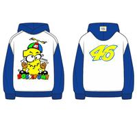 Valentino Rossi FLEECE HERITAGE,Kid,WHITE,6/7