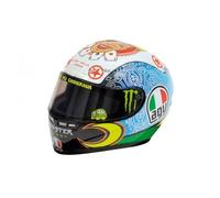 Valentino Rossi Mini Casque réplique 1:5 - VR46 MotoGP_Mugello 2010