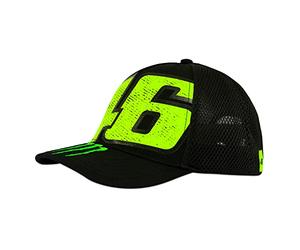 Valentino Rossi Monster Energy 46 Chapeau avec visière Homme, Noir, Taille Unique