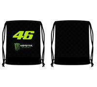 Valentino Rossi Rucksack VR46 Monster Dual,Unisex,Black,One Size
