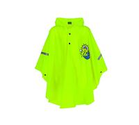 Valentino Rossi Soleil et Luna Poncho Enfant, Jaune Fluo, Taille Unique