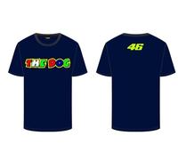 Valentino Rossi T-Shirt VR46 Fan, Homme, L, Bleu