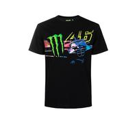 Valentino Rossi T-Shirt VR46 Monster Dual Line, Homme, XXL, Noir