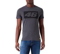 Valentino Rossi VR 46 Core 46 A Contraste T-Shirt, Gris foncé, XXS Hommes