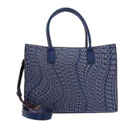 VALENTINO Sac à épaule bleu foncé gris pour femme - Samosa Shopping Bag Blu / Grigio 191964