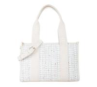 VALENTINO Sac à épaule crème marron pour femme - Candle Shopping Bag Cream White / Multi 328105