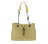 VALENTINO Sac à épaule jaune clair pour femme - Divina NA Tote Vaniglia 161973