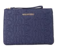 Valentino sac d’accessoires Pansy Soft Cosmetic Case Blu bleu marine