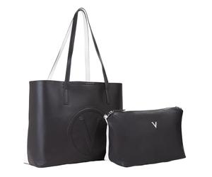 Valentino Selena RE, Handbag Femme, Nero/Bianco, Talla Unica
