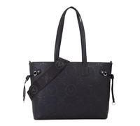 Sac shopper - VALENTINO - Samba Re Shopping Bag - Noir - 100% polyuréthane - 36x27x10 cm
