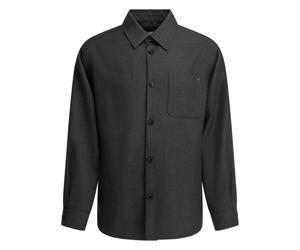 VALENTINO surchemise en laine homme grise - 50