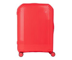 Valentino Valise Wood Carry on Suitcase Corallo Corail