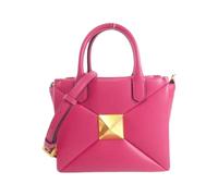 Valentino Vintage, Femme, Pre-owned, Rose, Taille: ONE Size Pre-owned Garavani Lamb Shoulder Bag