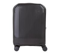 Valentino Valise Wood Carry on Suitcase Nero Noir
