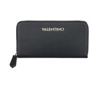 Valentino Zero Re Poche De Zip Autour Design Slim En Noir Pour Femmes
