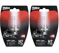 Valeo 032518 Ampoule feu diurne +50% LIGHT, argent (Lot de 2)