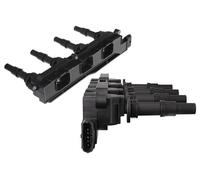 Valeo Bobine d'allumage 245108 – 4 sorties, 5 broches, connexion SAE, résistance primaire 0,65 Ω