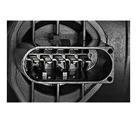 VALEO-253716-Débitmètre de masse d'air-Nombres de broches : 5 - Forme de la prise : EN FORME DE D - Capteur de température de l'air intégré : NON - Type de montage : BOSCH