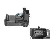 Valeo – Capteur d'angle vilebrequin 254015 – 3 broches, prise inclinée, sans câble, Effet Hall