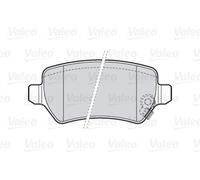 Valeo 301584 Kit de plaquettes de frein - frein à disque -Dispositif de freinage