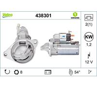 VALEO 438301 Démarreur pour FORD,FORD (CHANGAN),FORD AUSTRALIA
