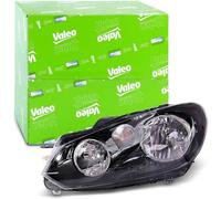 Valeo - 43850 - Phare halogène principal gauche haute Performance - Pour VOLKSWAGEN Golf VI 10/2008 > 07/2013 - Avant - Côté gauche - Lot de 1