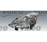 Valeo - 44781 - Phare halogène principal gauche haute Performance - Pour PEUGEOT Partner II FL 06/2012 > 2015/06 - Avant - Côté gauche - Lot de 1