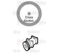 Joint d'étanchéité, tuyau de liquide de refroidissement VALEO 509171