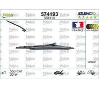 Valeo Balai d'essuie-glace Silencio VM110 550 mm avant 1 pièce