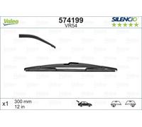 VALEO 574199 Essuie-Glace Lame pour BMW, Citroën, Honda, Hyundai,Mitsubishi,